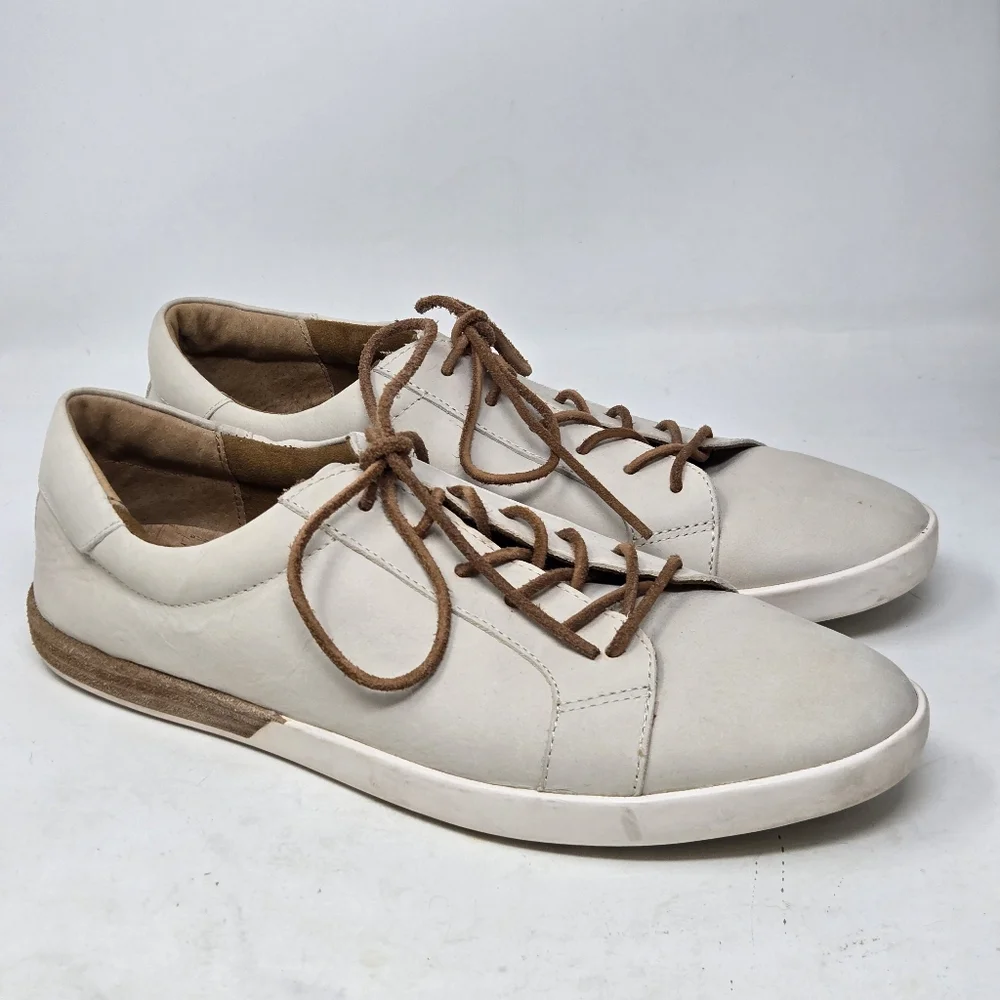 KORK-EASE Paisley Tan Cream Fog Leather Sneaker Women's Size 10M Comfort‎